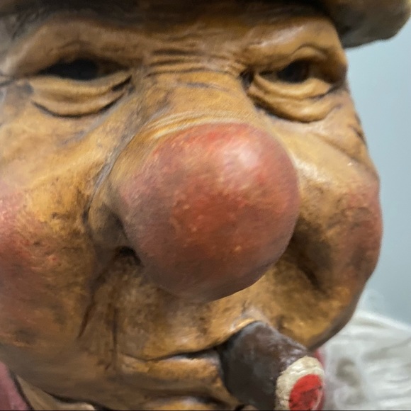 Vintage Chalkware W.C. Fields sculpture - Picture 5 of 16